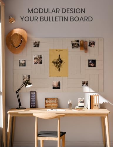 Fluxynara Felt Bulletin Board & Cork Board Alternative 36'' x 24'' - 6 Pack - Image 6