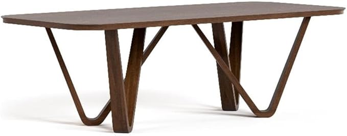 Furniture of America Nazaen I 94.5" Mid-Century Modern Solid Wood Live Edge by FurnitureofAmerica