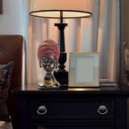 African Woman Bust Statue Afrocentric Home Decor Accents Gift for Women - Image 4