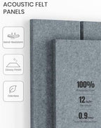 Fluxynara Felt Bulletin Board & Cork Board Alternative 48'' x 36'' - Image 5