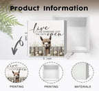 Live like Someone Left the Gate Open Alpaca Wooden Signs,Farm Cottagecore Animal Office Kitchen Bedroom Decor,Rustic Farmhouse Home Decor Signs,Alpaca Gifts for Women - Image 7