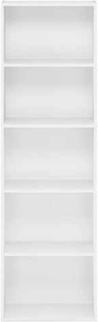 Furinno LUDER Book Shelf, 5-Tier Bookshelf, Bookcase - Image 8