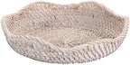 Hipiwe 8.5" Rattan Key Bowl Basket for Entryway Table Wicker Storage Tray by Hipiwe