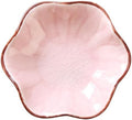 JAMEND CLXP Ice Cracking Leaf Jewelry Dish, Decorative Ring Holder Small Trinket Tray Bowl, Gifts for Daughter Mom Friends, Pink. by JAMEND+CLXP