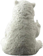 Polar Bear Middle Finger Figurine, Hilarious Funny Resin Bear Statue - Image 6