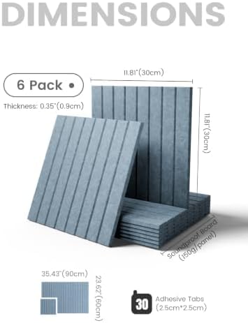 Fluxynara Felt Bulletin Board & Cork Board Alternative 36'' x 24'' - 6 Pack - Image 2