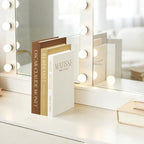Set of 3 Decorative Books for Home Decor, Linen Faux Books for Coffee Table, Bookshelf or Mantel, Aesthetic Fake Book Storage Boxes with Magnetic Snap for Photo Organization & Keepsakes Box - Image 6