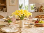 Mandy's 20pcs Light Yellow Calla Lily Artificial Flowers - Image 5