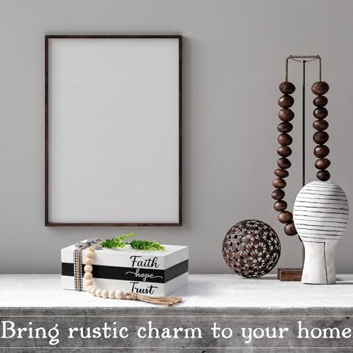 Capoda 3 Pcs Decorative Books for Home Decor, Faith - Image 3