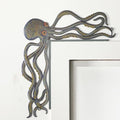 FairySandy Metal Octopus Door Topper Decor Ocean Door Frame, Vintage Color by FairySandy