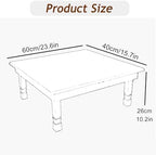 Folding Solid Wood Low Table - Image 2