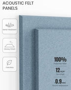 Fluxynara Felt Bulletin Board & Cork Board Alternative 48'' x 36'' - Image 5
