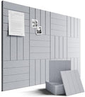 Fluxynara Felt Bulletin Board & Cork Board Alternative 48'' x 36'' by FLUXYNARA