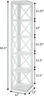 Convenience Concepts Oxford Corner Bookcase 12" - Image 3