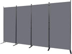 Room Divider 6FT Portable Room Dividers and Folding Privacy Screens, 4 Panel - Image 7