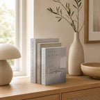 3 PCS Faux Decorative Books for Home Decor-Coffee Table Books Decor-Aesthetic Fake/Faux Books for Decoration,libros Decoration for Coffee Table, Shelf Accessories (Eight THE Space Soft) - Image 6