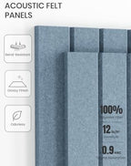 Fluxynara Felt Bulletin Board & Cork Board Alternative 48'' x 36'' - Image 5