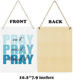 Pink Bible Verses Wall Decor, Christian Inspirational Wooden Sign Art for Home, Porch, Bedroom, Living Room, Office - Women's Room Decor - Image 6