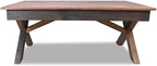 Rustic Farmhouse Rectangular Coffee Table - Image 3