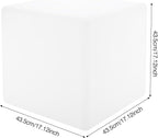 Rechargeable LED Cube Chair, 16 Colors Remote Conctrol Glow Furniture Stool - Image 3