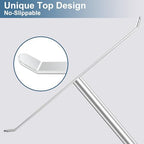 Silver T-Shaped Hand Towel Holder Stand for Countertops, Stainless Steel - Image 4