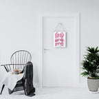 Pink Room Decor Christian Wall Decoration Bedroom Decor for Teen Girls Pink Dorm Room Decoration Bible Verses Wall Decor for Women Gift, Wooden Sign Wall Art Easter Decoration for Farmhouse Home Porch Bedroom Office - Image 6