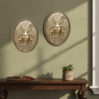 Newinhome Vintage Beetle Wall Sculpture, Antique Wall Decor, Ladybug Wall Decor, Hanging Decoration with Embossed Beetle Design, Vintage Decor for Living Room Bedroom and Hallway, Housewarming Gift - Image 7
