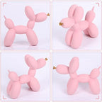 Creative Balloon Dog Sculpture Modern Home Decoration Trendy Animal Art Ornaments Collection Figurine Bedroom Living Room Office Desktop Resin Decors - Image 4