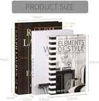 Aesthetic Decorative Books,Set of 3 Faux Book for Coffee Table Decor - Image 6