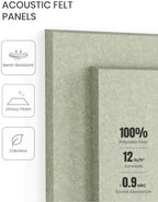 Fluxynara Felt Bulletin Board & Cork Board Alternative 48'' x 36'' - 12 Pack - Image 5