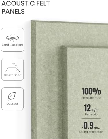 Fluxynara Felt Bulletin Board & Cork Board Alternative 48'' x 36'' - 12 Pack - Image 5