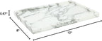Real Luxurious Natural Marble Vanity Tray Genuine Marble Storage Tray - Image 10