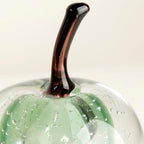 Glass Fruit Apple Statues Home Decor Modern Style Figurine Decorative Ornaments for Living Room, Shelf Decor, Office Desktop, Cabinets(Green Apple Ornament) - Image 6