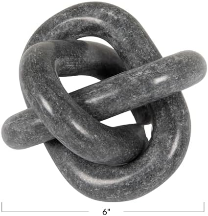 Bloomingville Marble Chain Link, Grey - Image 2