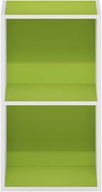 Furinno PASIR Book Shelf, 2-Tier Modern Bookshelf, Open Shelves Bookcase 9 x 12 - Image 7