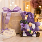 Lavender Gnome Fairy Garden Decor Purple Gifts for Women - Image 6