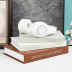 Decorative Books for Home Decor, Set of 3 Linen Fake Books, Brown - Image 5