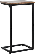 AMHANCIBLE C Shaped End Tables Set of 2, Couch Side Tables that Slide Under Sofa - Image 4