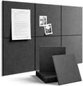 Fluxynara Felt Bulletin Board & Cork Board Alternative 48'' x 36'' - 12 Pack by FLUXYNARA