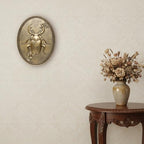 Newinhome Vintage Beetle Wall Sculpture, Antique Wall Decor, Ladybug Wall Decor, Hanging Decoration with Embossed Beetle Design, Vintage Decor for Living Room Bedroom and Hallway, Housewarming Gift - Image 6