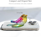 3 Inch Colorful Blown Glass Bird Collectible Figurines for Home Table Decor - Image 6
