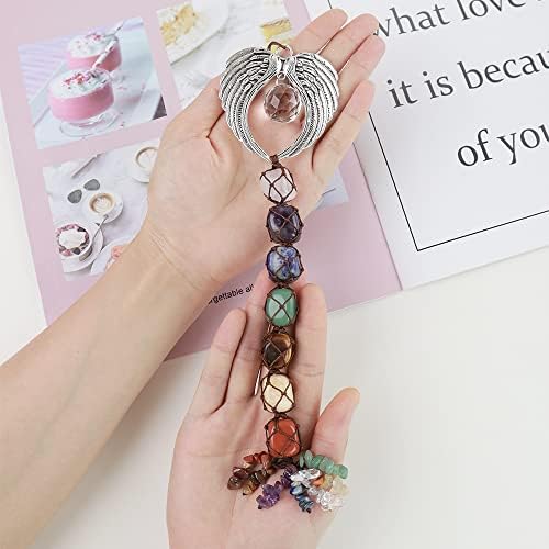 Gemstones Healing Feng Shui Crystals Window Car Decorations Hanging Ornament for Home Decor Party Decor（Angle） - Image 4