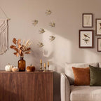 6 Piece Vintage Swallow Wall Decor, 4.7 Inch 3D Resin Bird Art Sculptures - Image 3