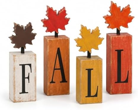 Vintage Leaves Fall Decor, Fall Decorations for Home by Unknown