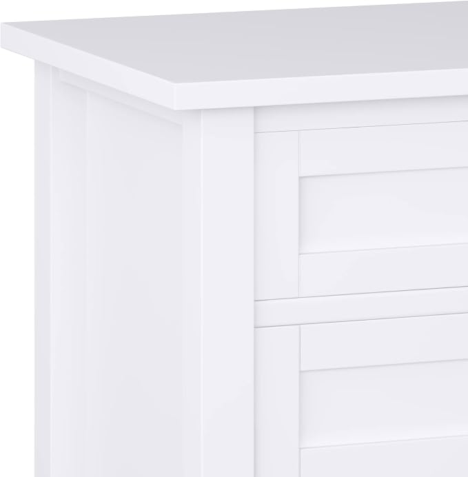 SIMPLIHOME Warm Shaker Bedside Table - Image 9