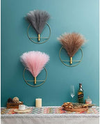 Pretty Jolly Boho Pampas Wall Decor Black Metal Wall-Mounted Art - Image 6