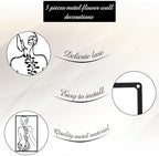 CHENGU 3 Pieces Metal Minimalist Abstract Woman Wall Art Line Drawing Wall Art Decor Single Line Female Home Hanging for Kitchen Bathroom Living Room - Image 6