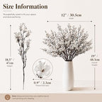 Mandy's 6 Bundles Artificial White Baby’s Breath Flowers - Image 3