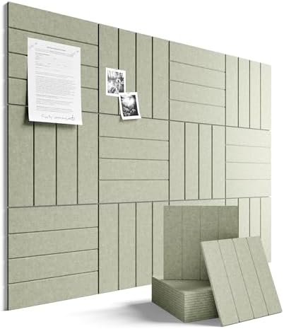 Fluxynara Felt Bulletin Board & Cork Board Alternative 48'' x 36'' by FLUXYNARA
