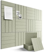 Fluxynara Felt Bulletin Board & Cork Board Alternative 48'' x 36'' by FLUXYNARA